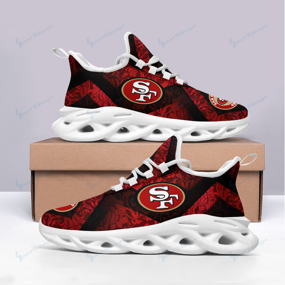 San Francisco 49ers NFL Max Soul Shoes Sneakers For Men And Women