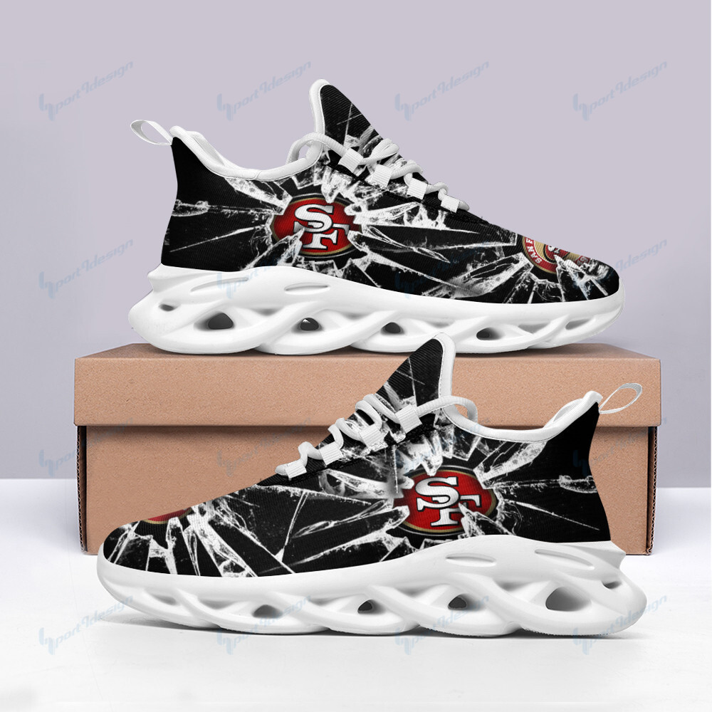 San Francisco 49ers NFL Max Soul Shoes Sneakers For Men And Women