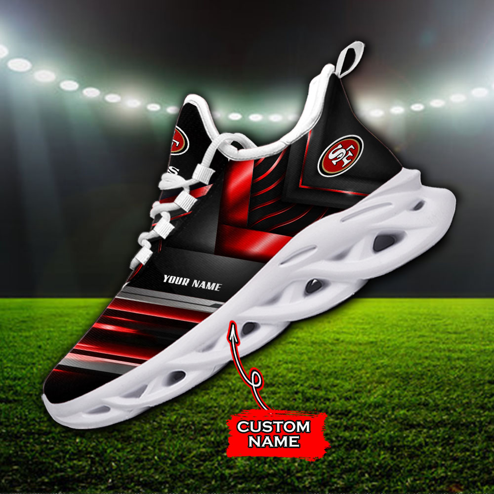San Francisco 49ers NFL Max Soul Shoes Sneakers For Men And Women