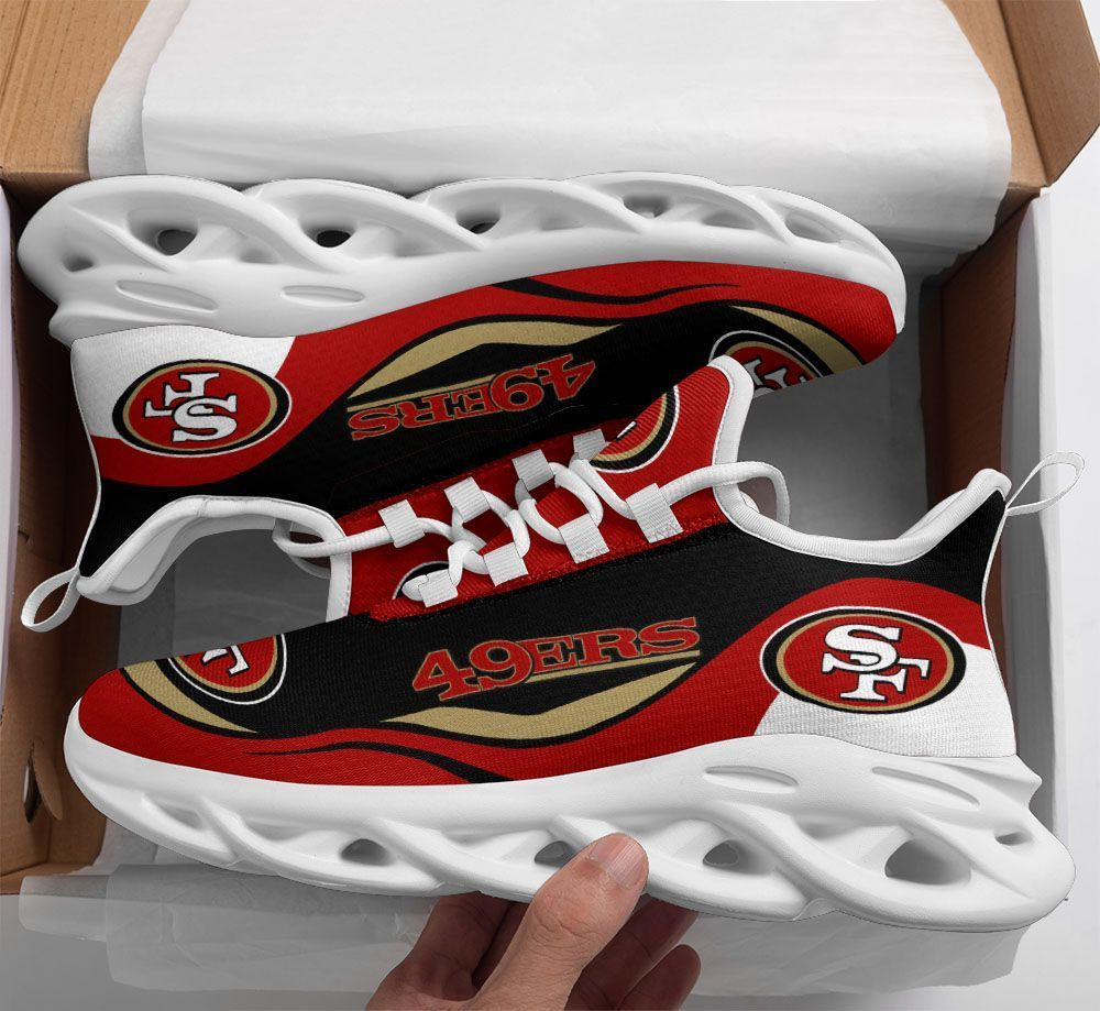 San Francisco 49ers NFL Max Soul Shoes Sneakers For Men And Women