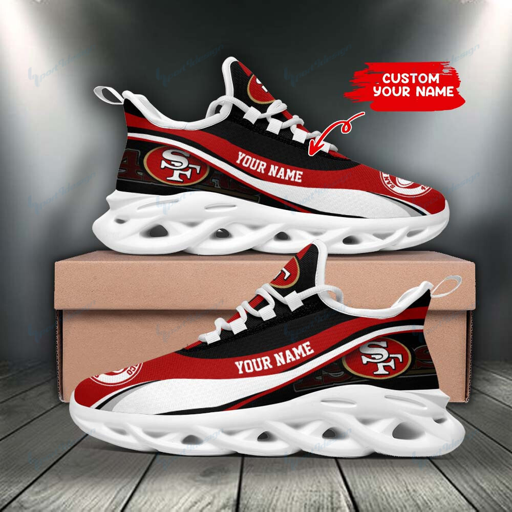 San Francisco 49ers NFL Max Soul Shoes Sneakers For Men And Women