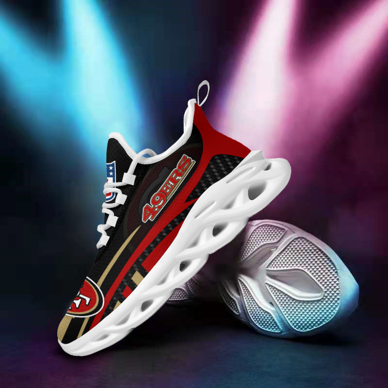 San Francisco 49ers NFL Max Soul Shoes Sneakers For Men And Women