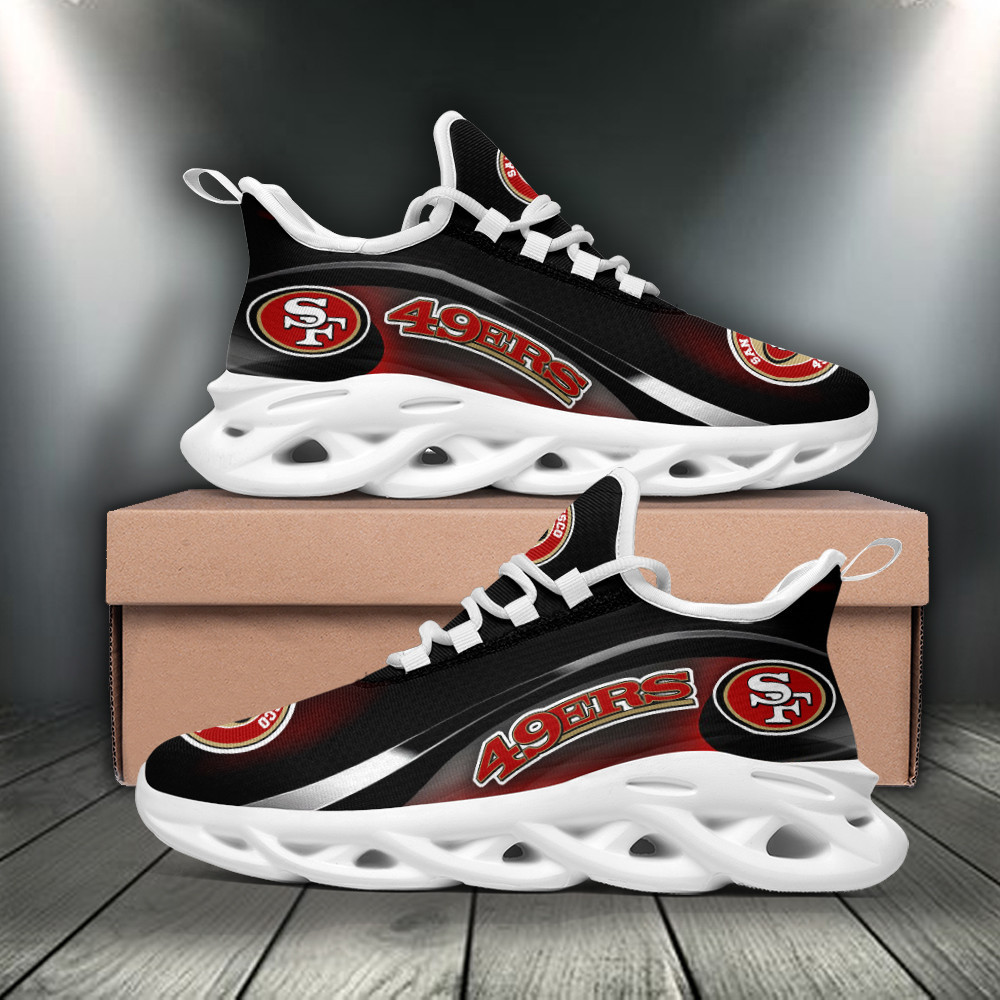 San Francisco 49ers NFL Max Soul Shoes Sneakers For Men And Women