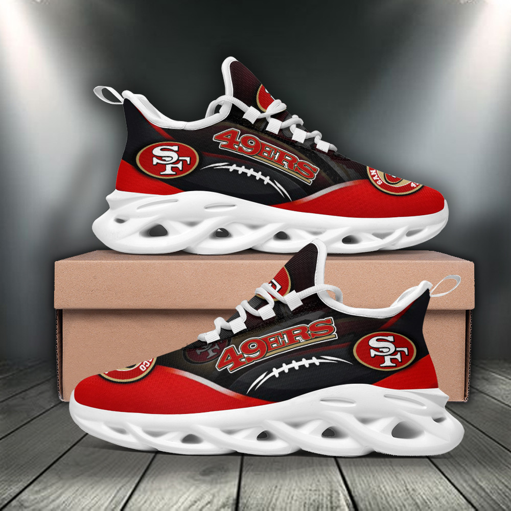 San Francisco 49ers NFL Max Soul Shoes Sneakers For Men And Women