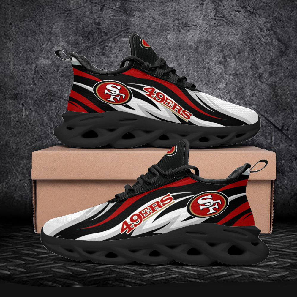 San Francisco 49ers NFL Max Soul Shoes Sneakers For Men And Women
