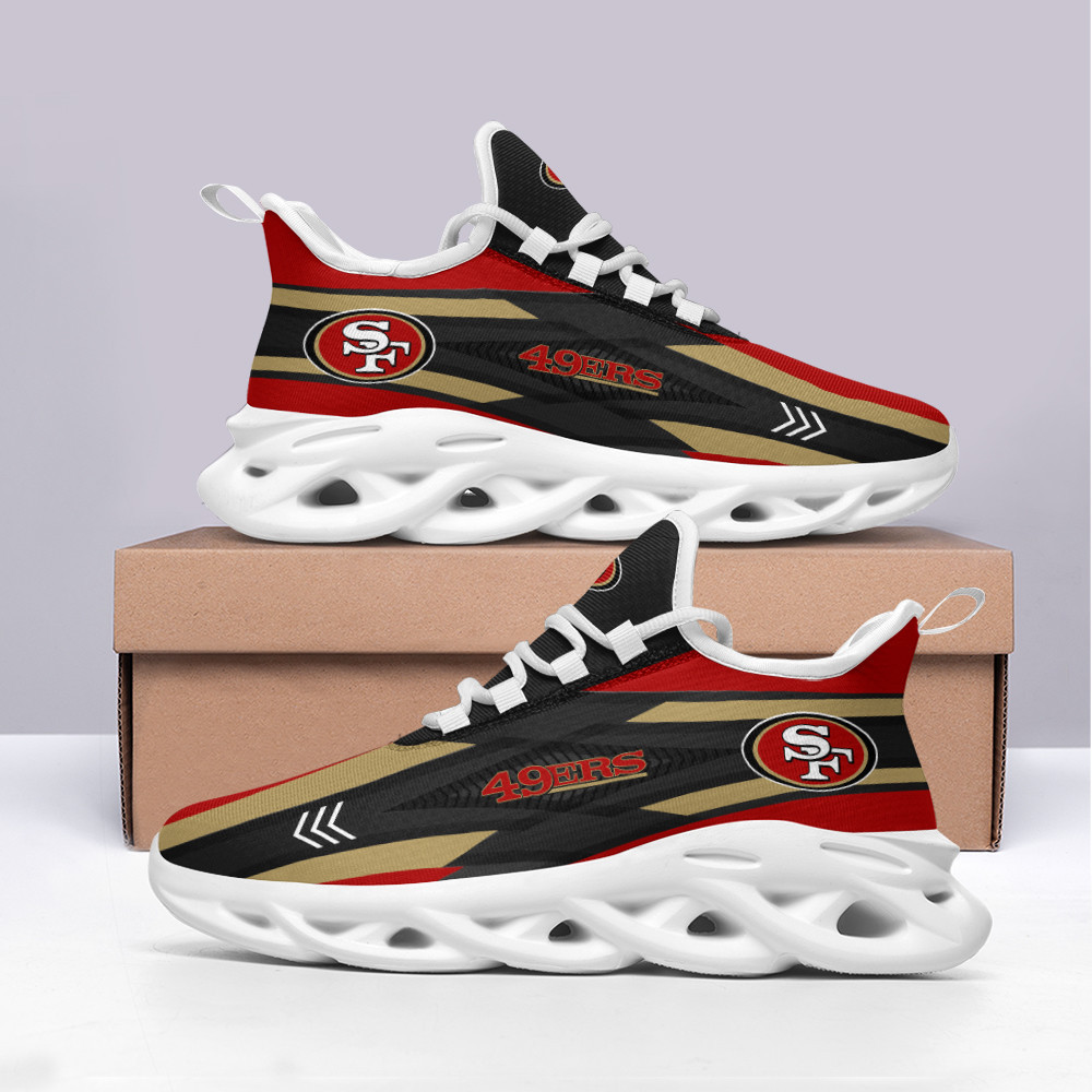 San Francisco 49ers NFL Max Soul Shoes Sneakers For Men And Women