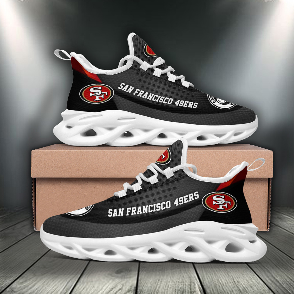 San Francisco 49ers NFL Max Soul Shoes Sneakers For Men And Women