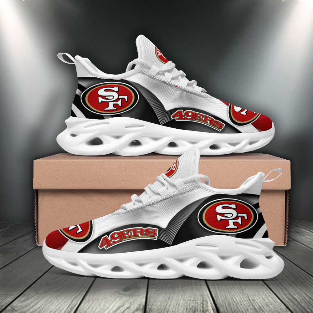 San Francisco 49ers NFL Max Soul Shoes Sneakers For Men And Women