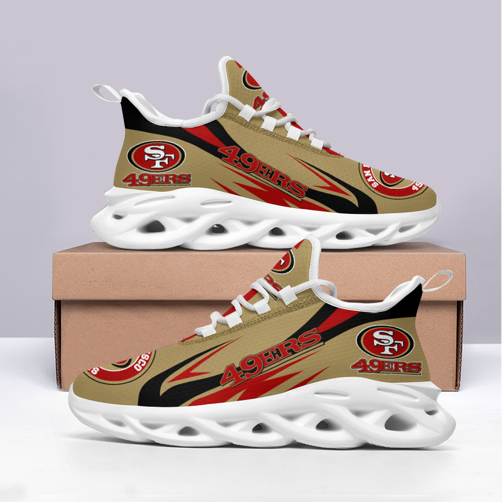 San Francisco 49ers NFL Max Soul Shoes Sneakers For Men And Women