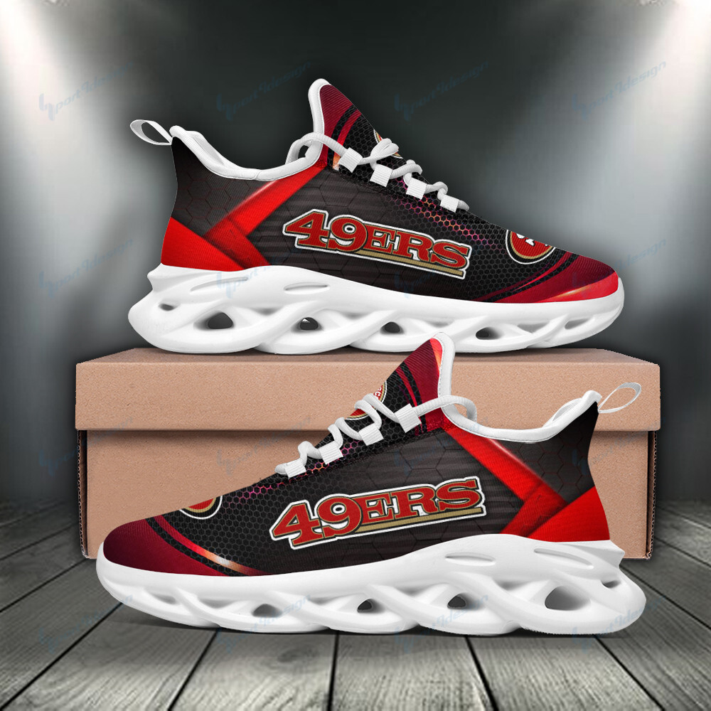 San Francisco 49ers NFL Max Soul Shoes Sneakers For Men And Women