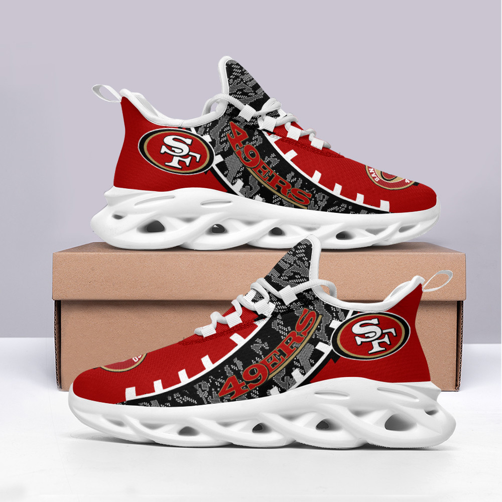 San Francisco 49ers NFL Max Soul Shoes Sneakers For Men And Women