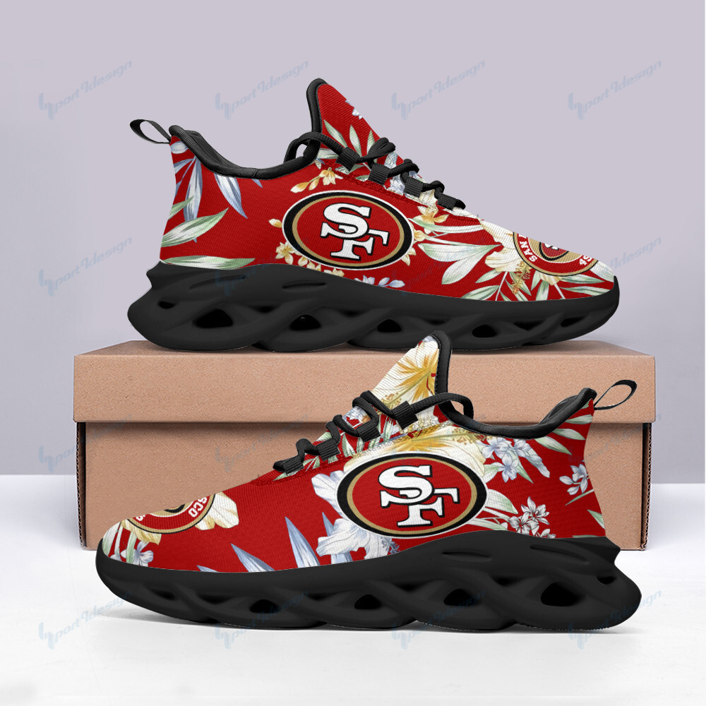 San Francisco 49ers NFL Max Soul Shoes Sneakers For Men And Women