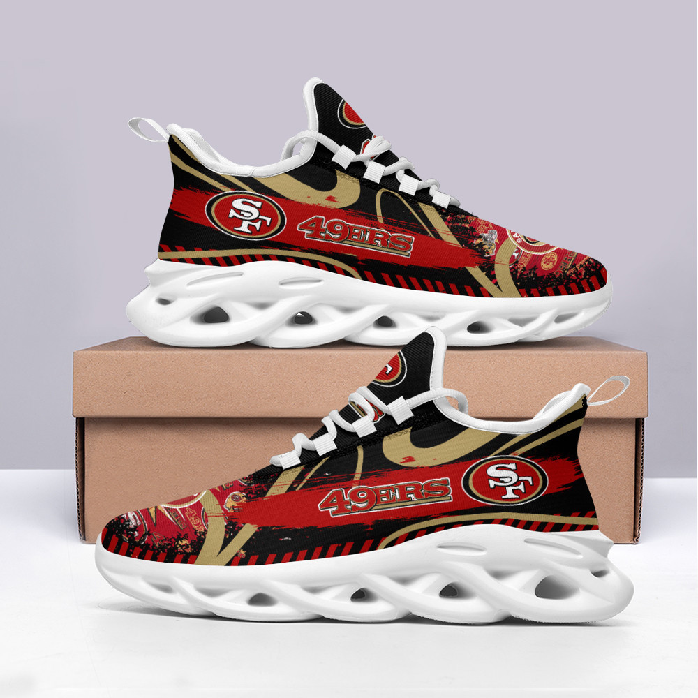 San Francisco 49ers NFL Max Soul Shoes Sneakers For Men And Women