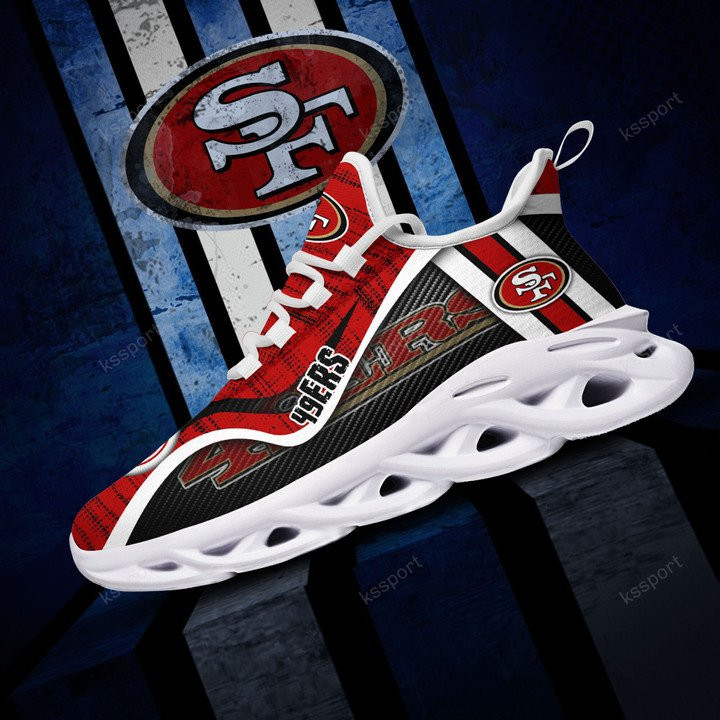 San Francisco 49ers NFL Max Soul Shoes Sneakers For Men And Women