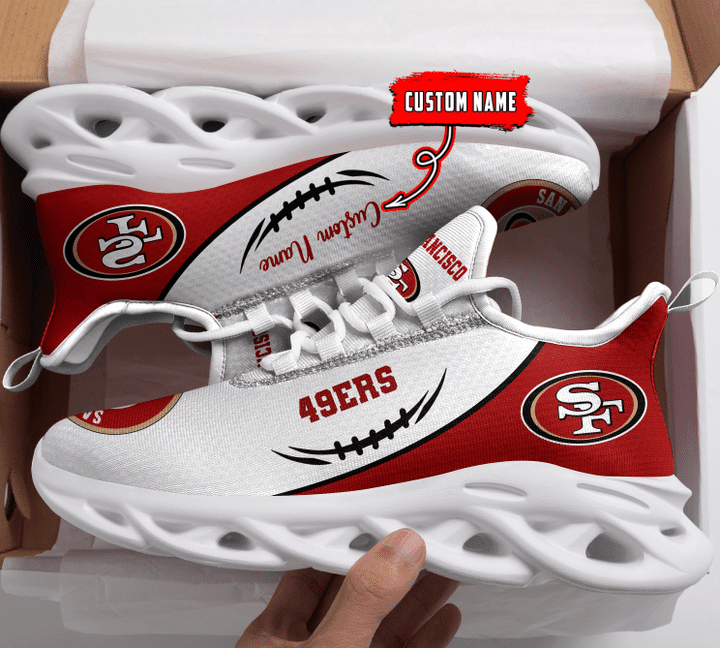 San Francisco 49ers NFL Max Soul Shoes Sneakers For Men And Women