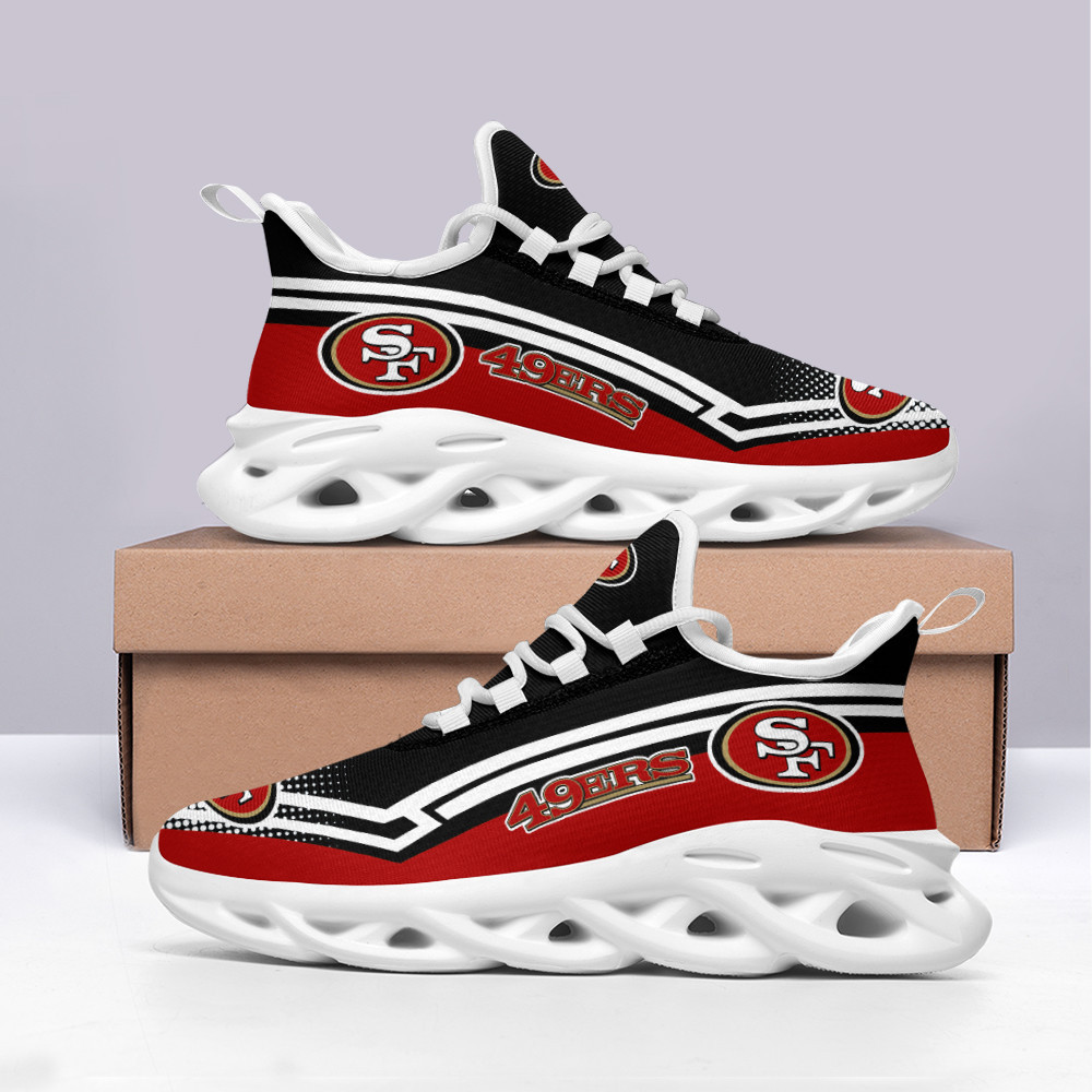 San Francisco 49ers NFL Max Soul Shoes Sneakers For Men And Women
