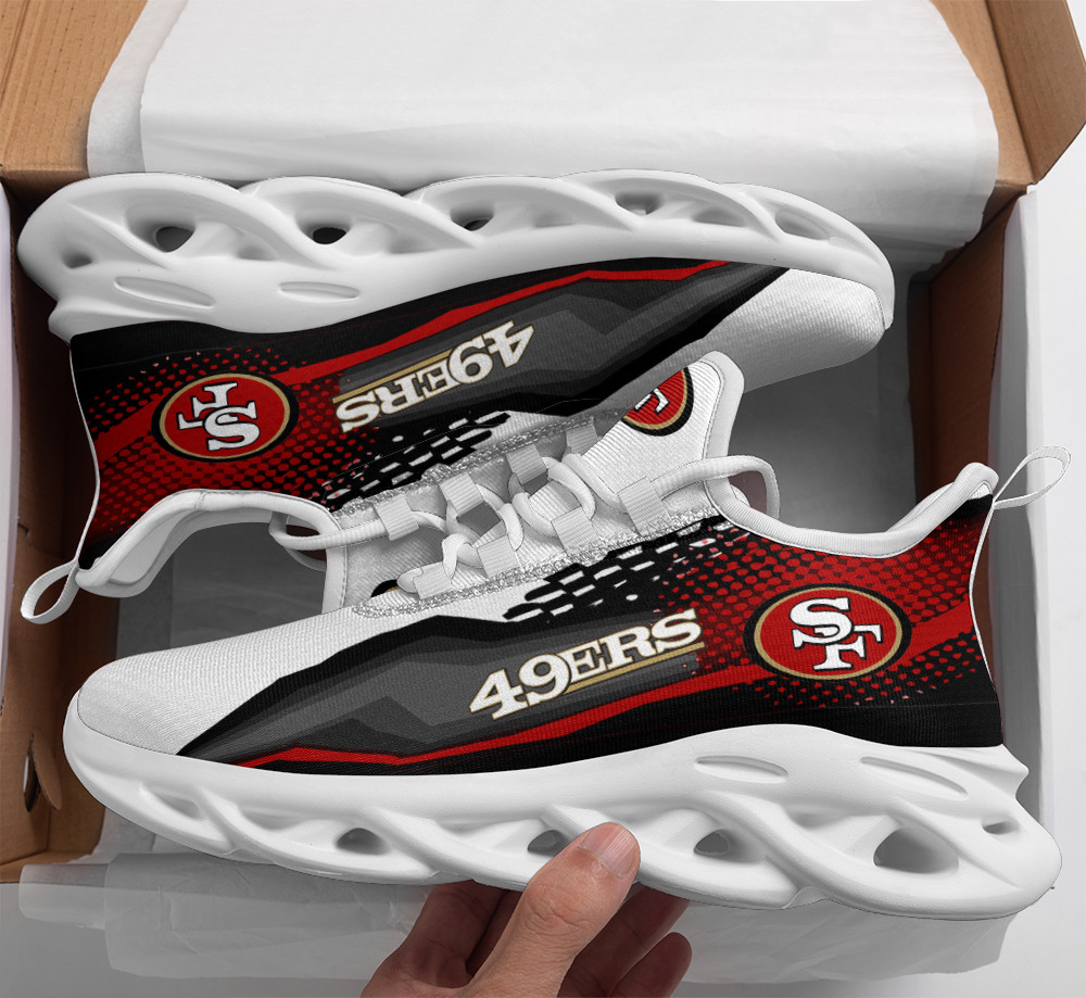 San Francisco 49ers NFL Max Soul Shoes Sneakers For Men And Women