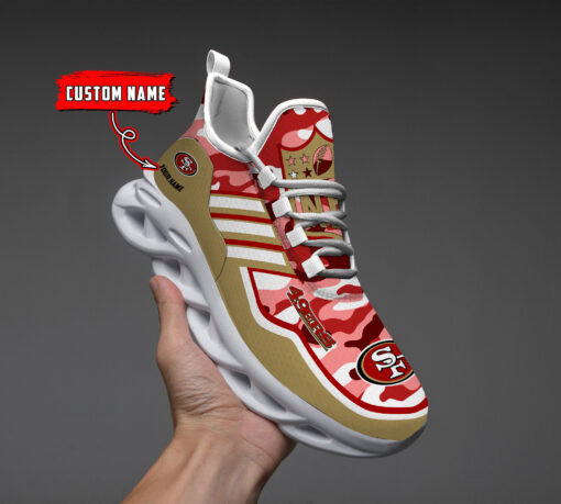 San Francisco 49ers NFL Max Soul Shoes Sneakers For Men And Women