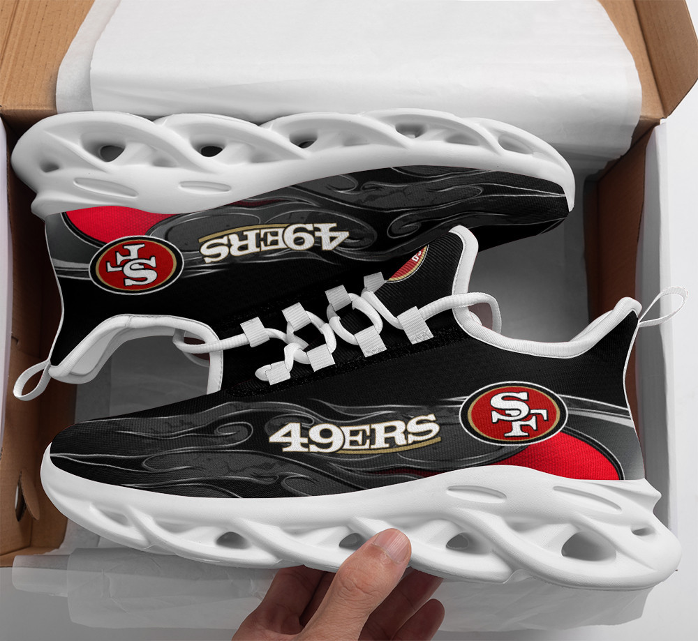 San Francisco 49ers NFL Max Soul Shoes Sneakers For Men And Women