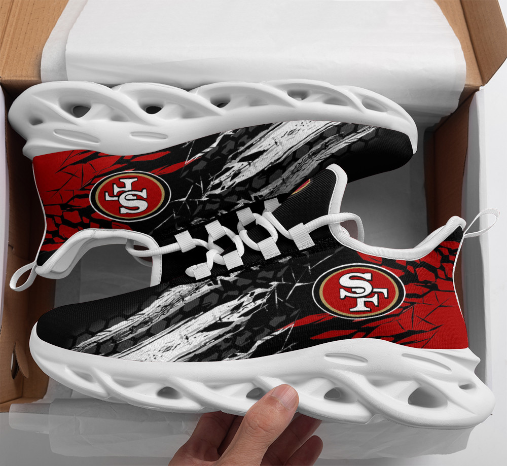 San Francisco 49ers NFL Max Soul Shoes Sneakers For Men And Women