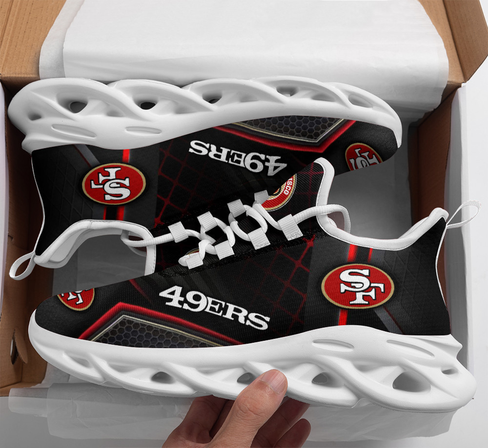 San Francisco 49ers NFL Max Soul Shoes Sneakers For Men And Women