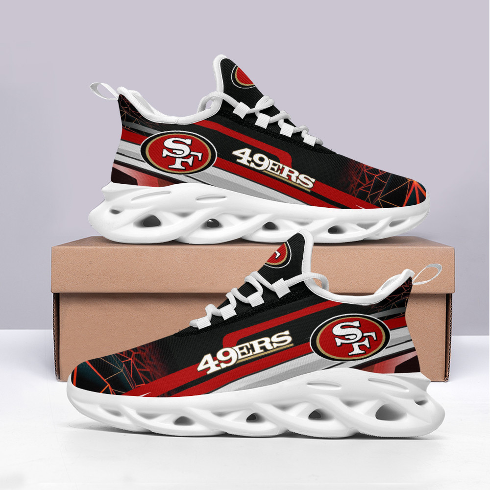 San Francisco 49ers NFL Max Soul Shoes Sneakers For Men And Women