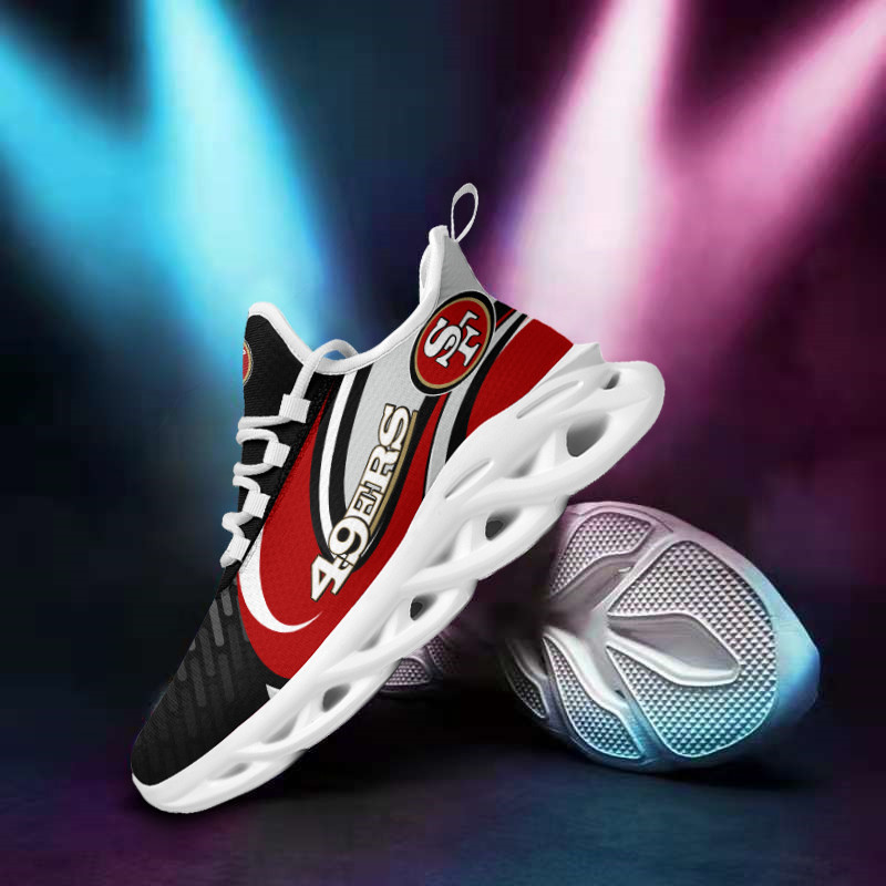 San Francisco 49ers NFL Max Soul Shoes Sneakers For Men And Women