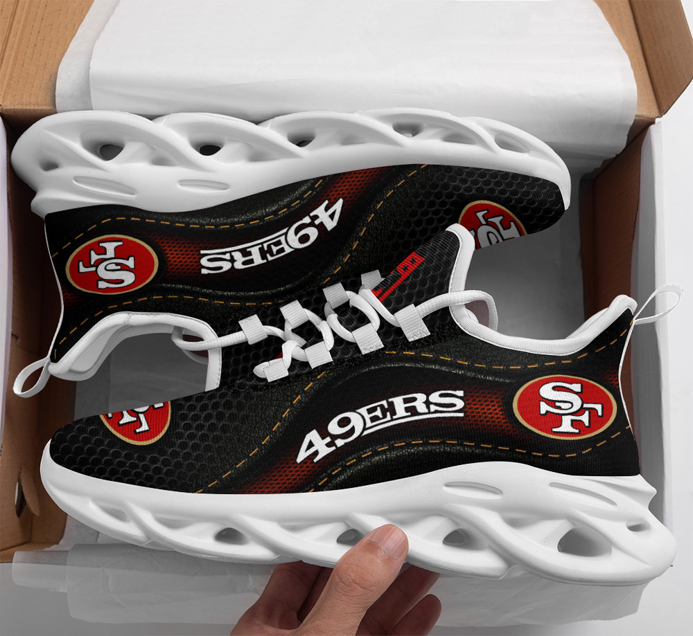 San Francisco 49ers NFL Max Soul Shoes Sneakers For Men And Women