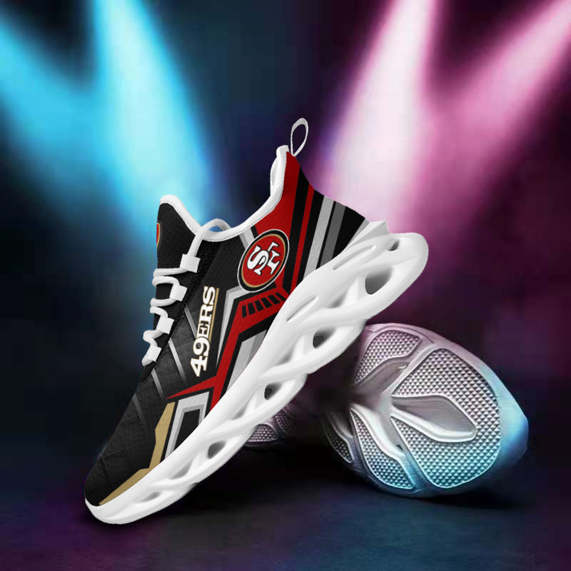 San Francisco 49ers NFL Max Soul Shoes Sneakers For Men And Women