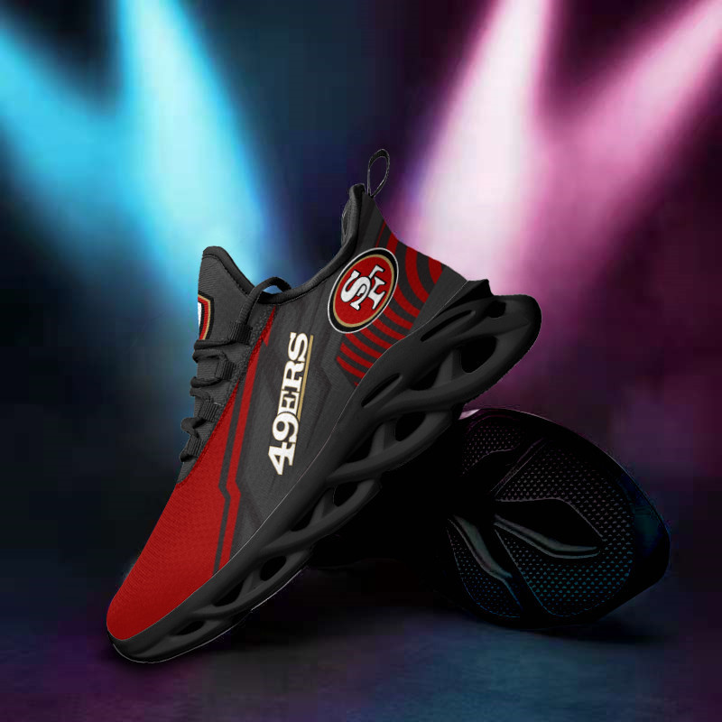 San Francisco 49ers NFL Max Soul Shoes Sneakers For Men And Women