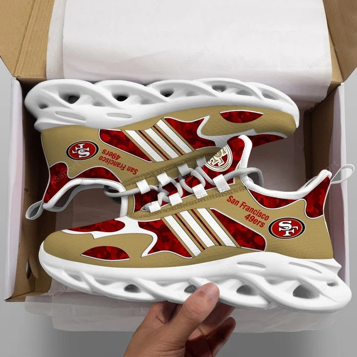 San Francisco 49ers NFL Max Soul Shoes Sneakers For Men And Women