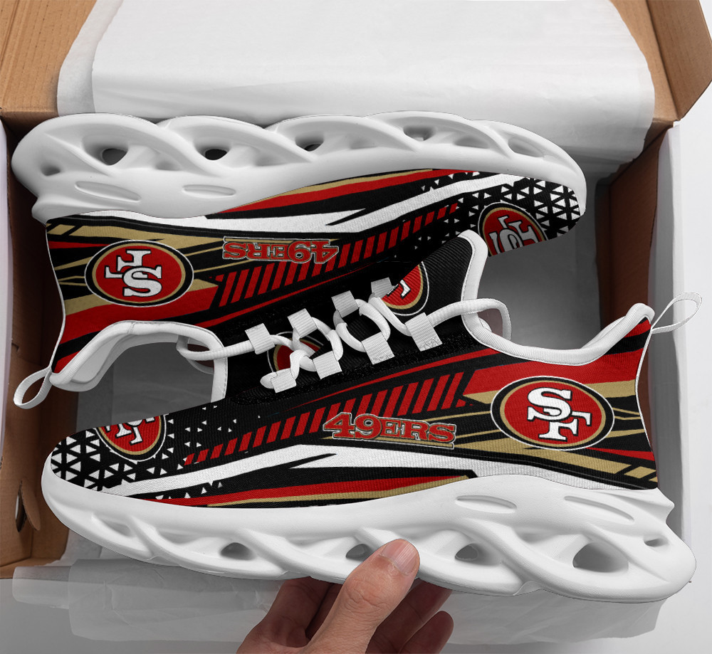 San Francisco 49ers NFL Max Soul Shoes Sneakers For Men And Women