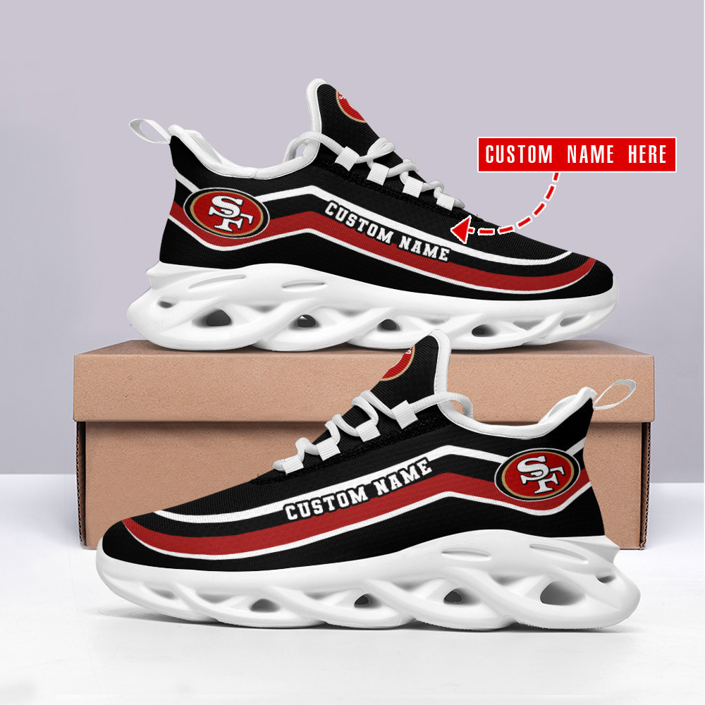 San Francisco 49ers NFL Max Soul Shoes Sneakers For Men And Women