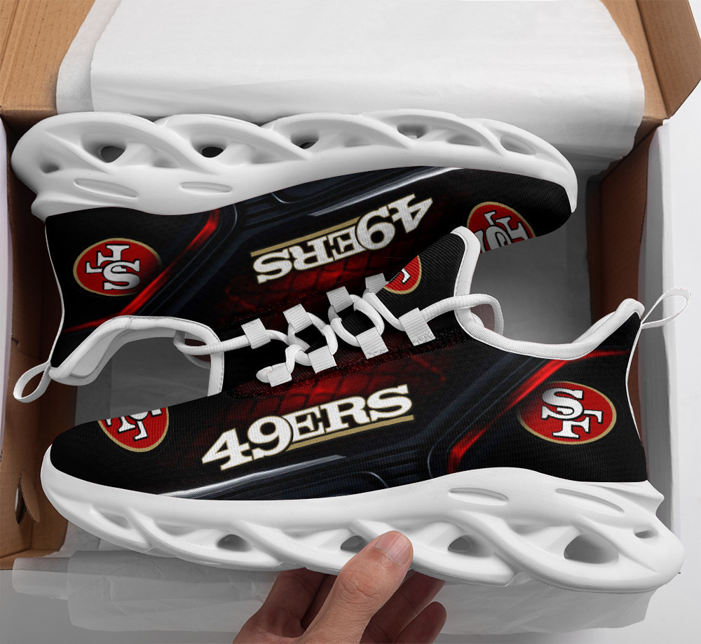 San Francisco 49ers NFL Max Soul Shoes Sneakers For Men And Women
