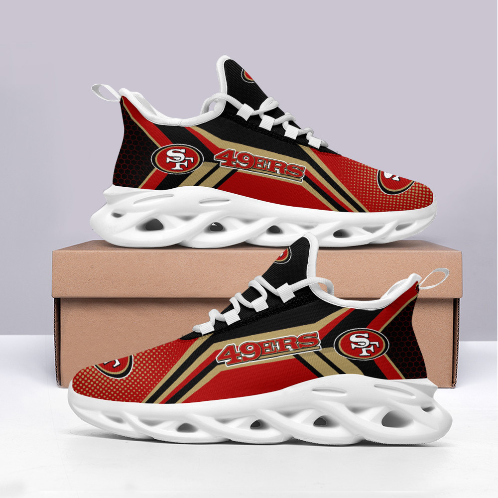 San Francisco 49ers NFL Max Soul Shoes Sneakers For Men And Women