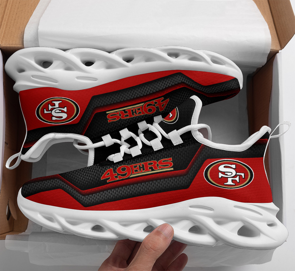 San Francisco 49ers NFL Max Soul Shoes Sneakers For Men And Women