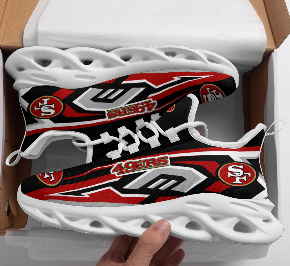 San Francisco 49ers NFL Max Soul Shoes Sneakers For Men And Women