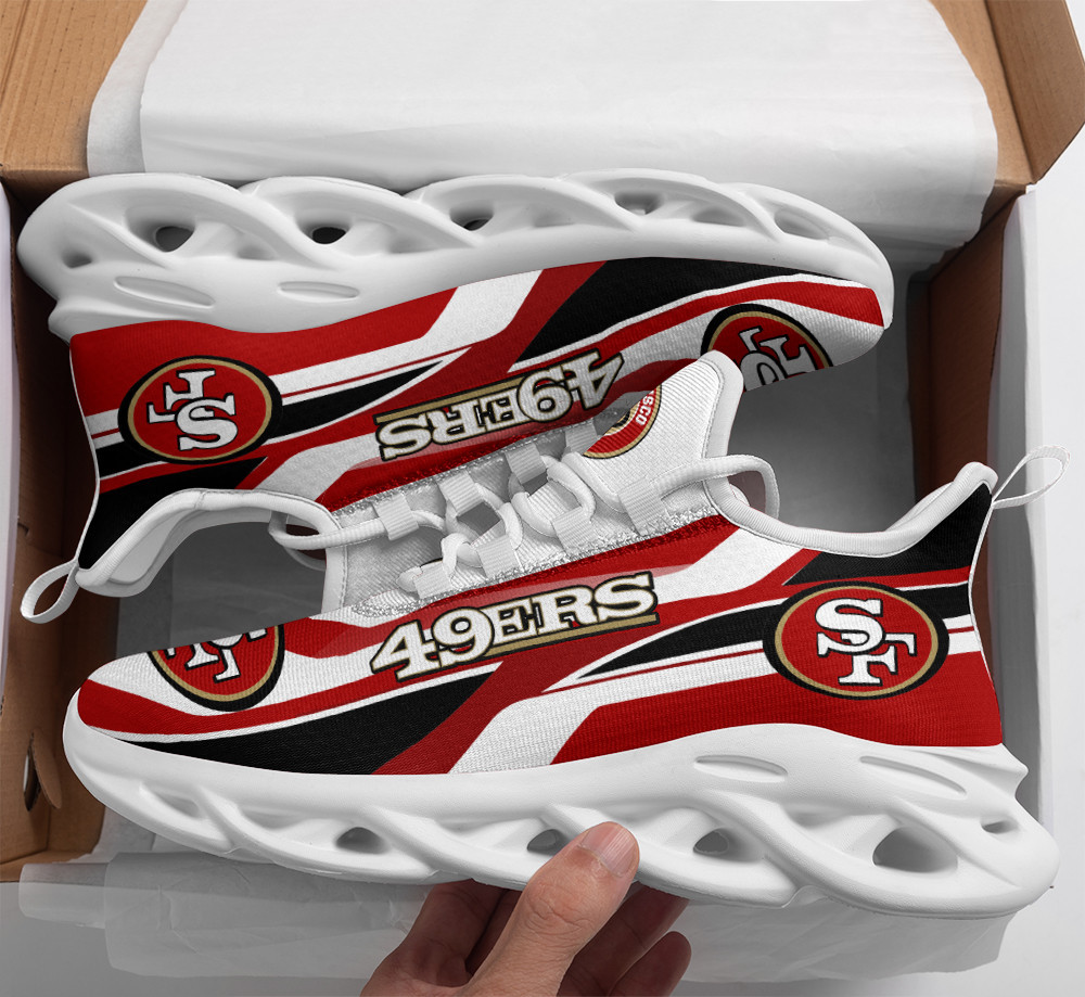 San Francisco 49ers NFL Max Soul Shoes Sneakers For Men And Women