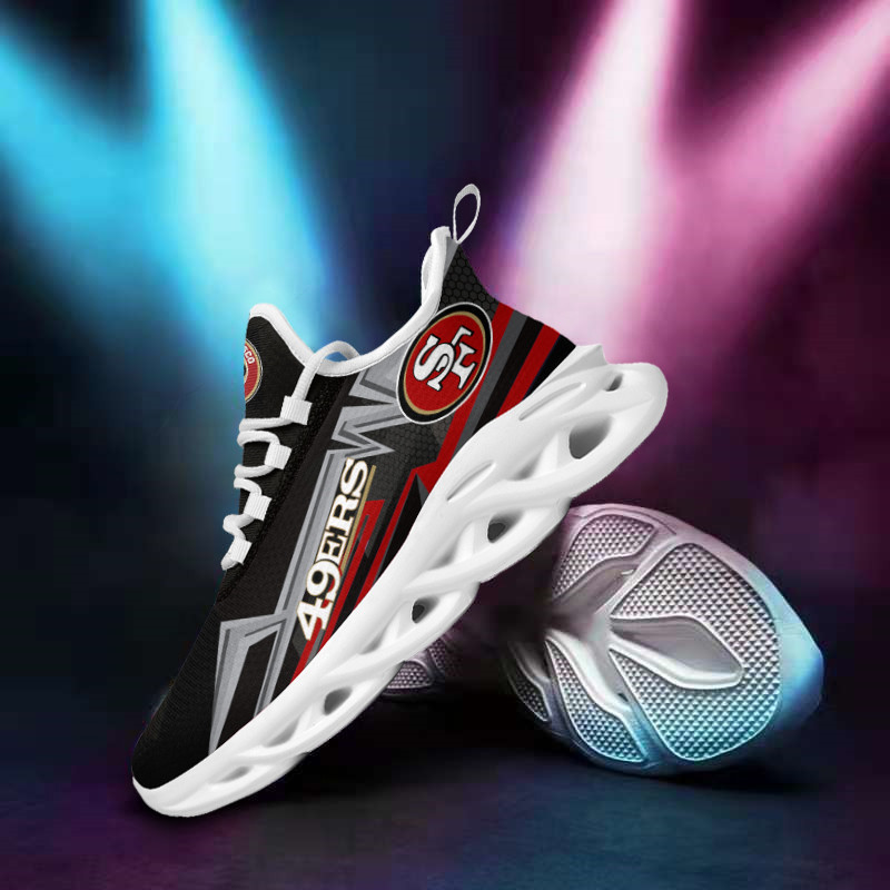 San Francisco 49ers NFL Max Soul Shoes Sneakers For Men And Women