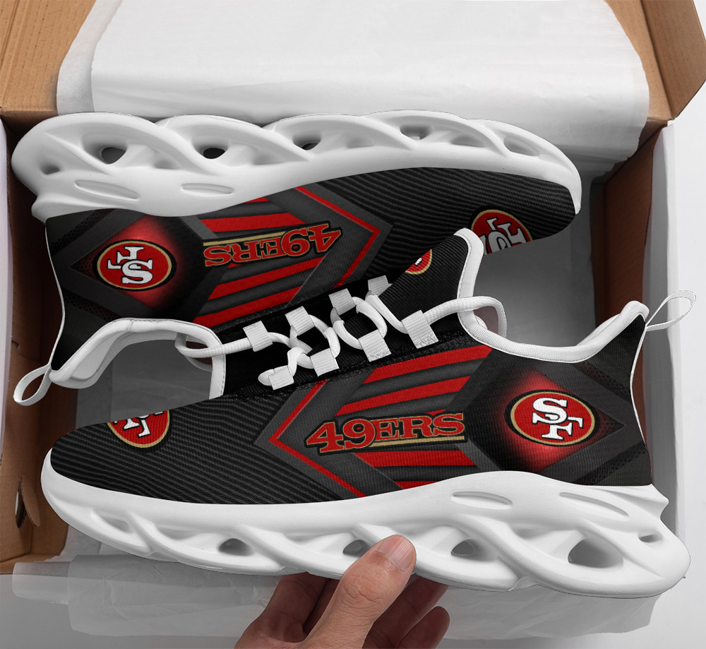 San Francisco 49ers NFL Max Soul Shoes Sneakers For Men And Women