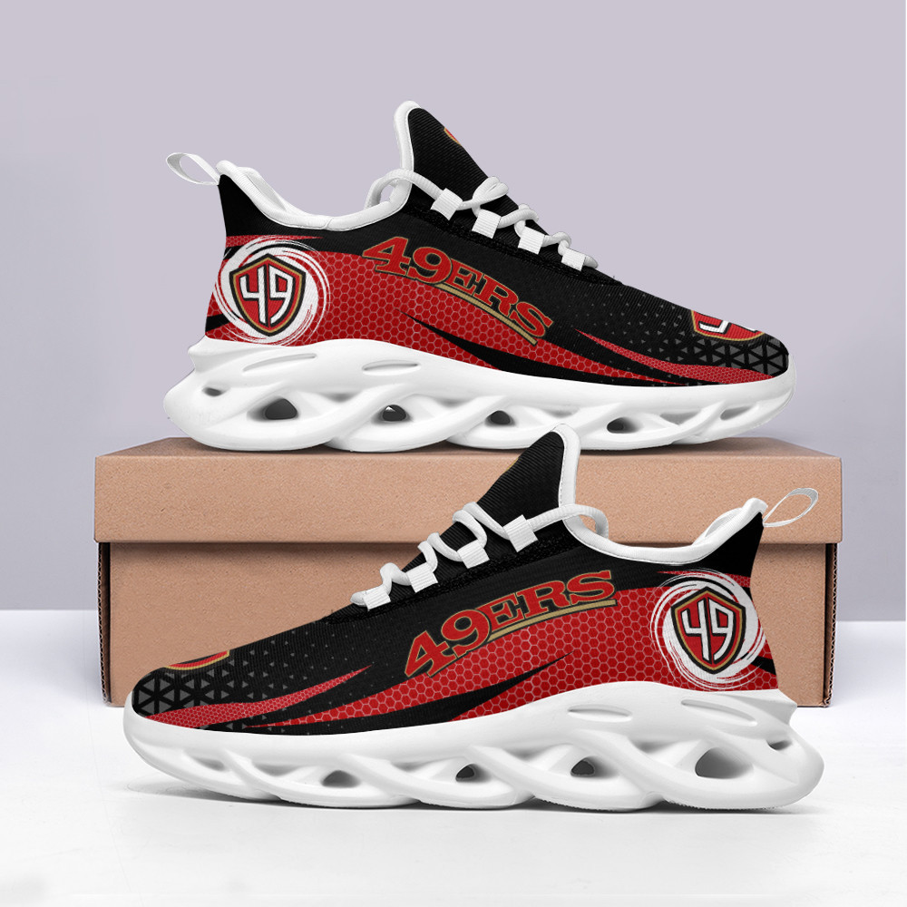 San Francisco 49ers NFL Max Soul Shoes Sneakers For Men And Women