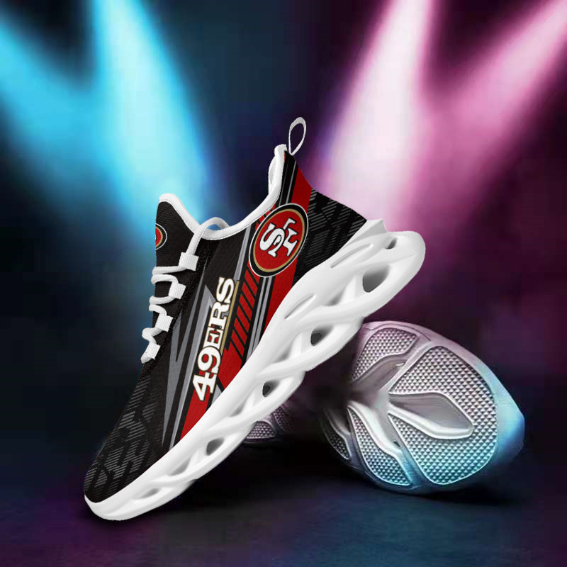 San Francisco 49ers NFL Max Soul Shoes Sneakers For Men And Women