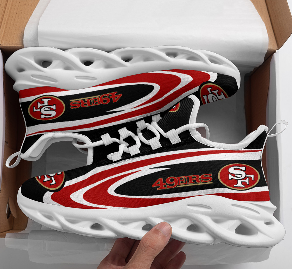 San Francisco 49ers NFL Max Soul Shoes Sneakers For Men And Women