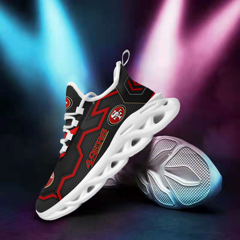 San Francisco 49ers NFL Max Soul Shoes Sneakers For Men And Women