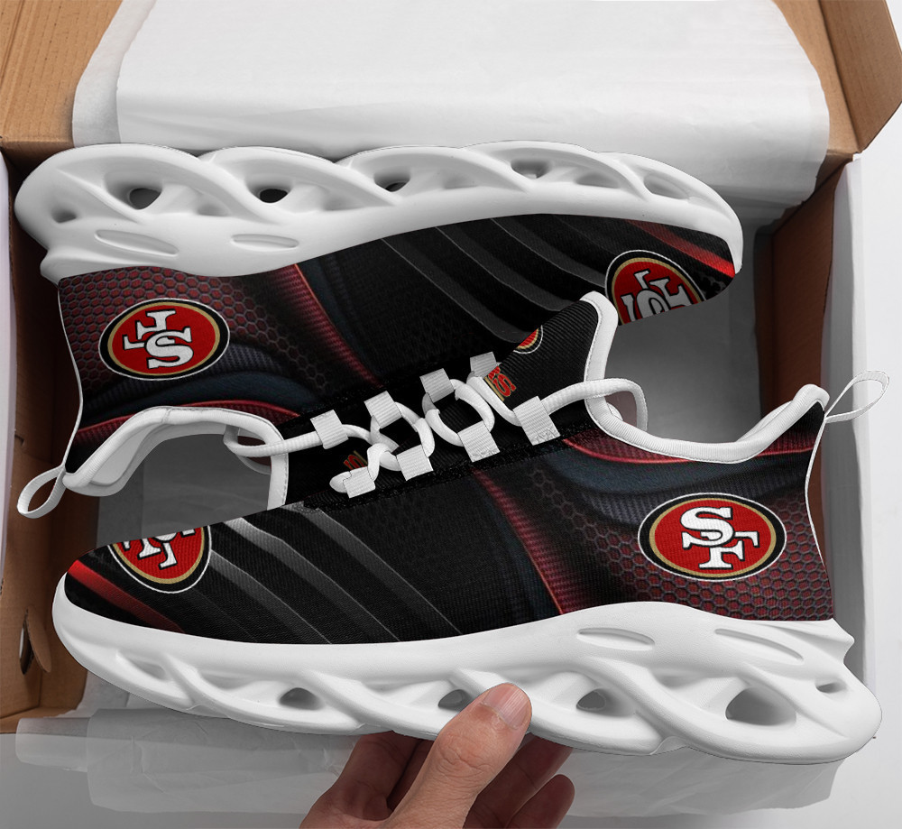 San Francisco 49ers NFL Max Soul Shoes Sneakers For Men And Women