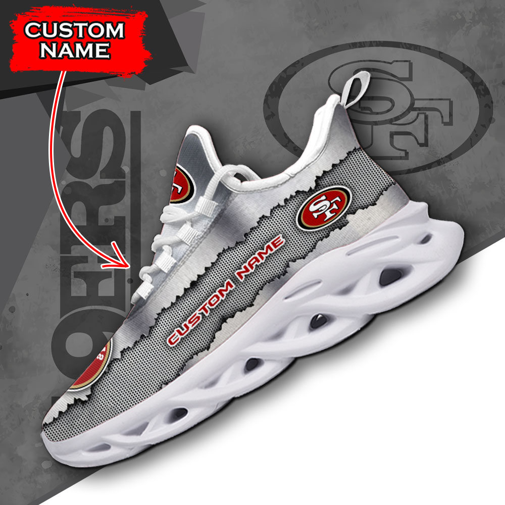 San Francisco 49ers NFL Max Soul Shoes Sneakers For Men And Women