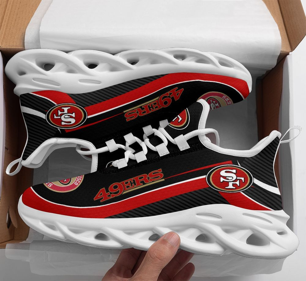 San Francisco 49ers NFL Max Soul Shoes Sneakers For Men And Women