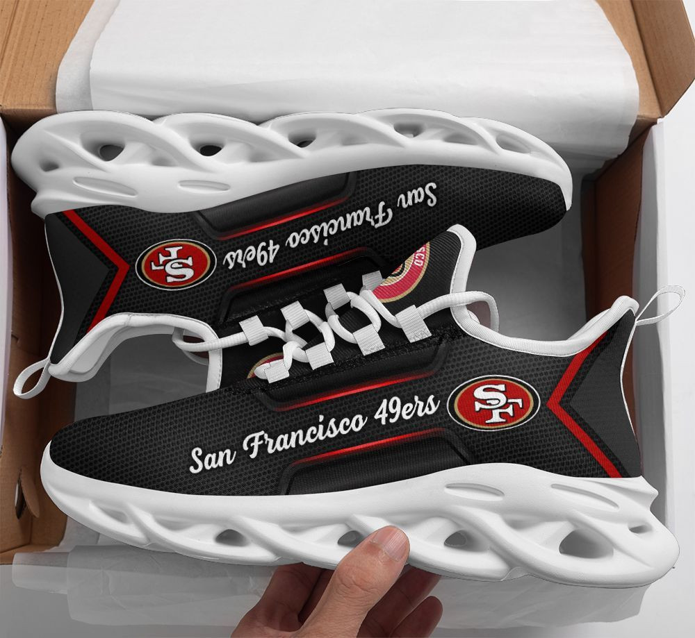 San Francisco 49ers NFL Max Soul Shoes Sneakers For Men And Women