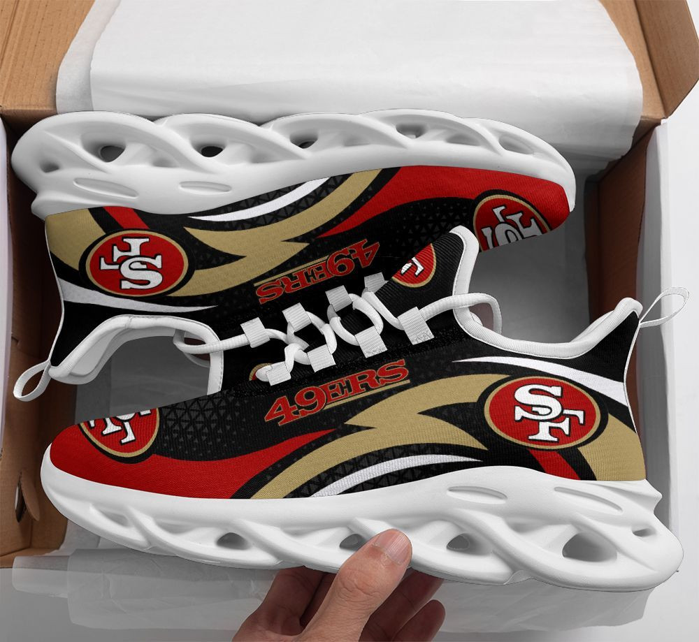 San Francisco 49ers NFL Max Soul Shoes Sneakers For Men And Women