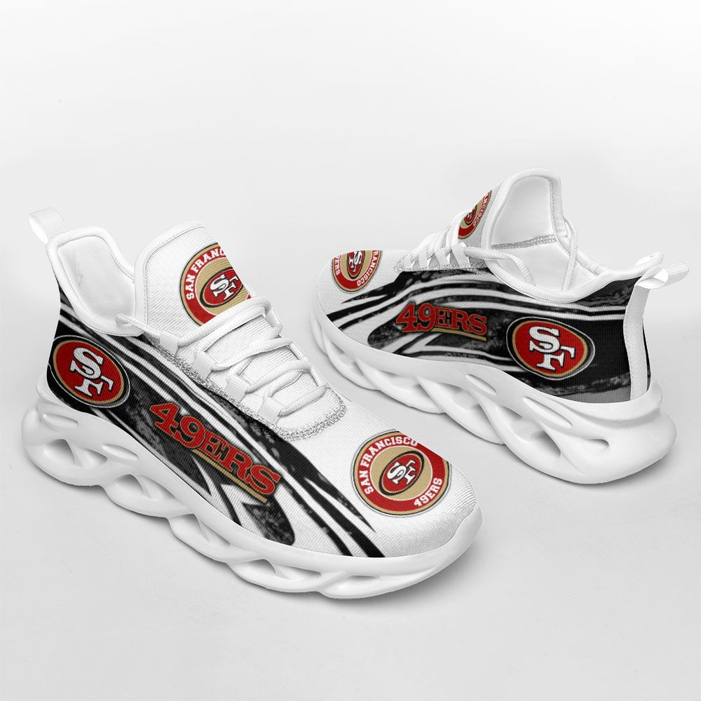 San Francisco 49ers NFL Max Soul Shoes Sneakers For Men And Women